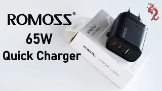 Romoss 65W Quick Chager //Отличный блок зарядки на 3 порта