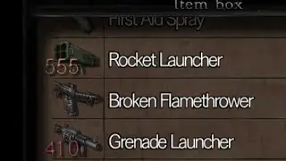 Resident Evil HD remaster ITEM CHEAT