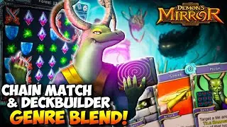 A Crazy Unique Blend of Deckbuilder and Match 3 Mechanics! | Demon's Mirror