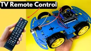 How to Make Arduino based Tv Remote control Robot Best for Science Project | DIY 🔥