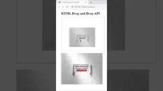 Simple HTML Drag and Drop API 