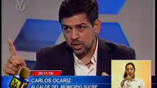 Carlos Ocariz indicó que el diálogo nacional es una derrota para el Gobierno