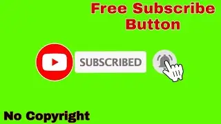 green screen subscribe button animation free