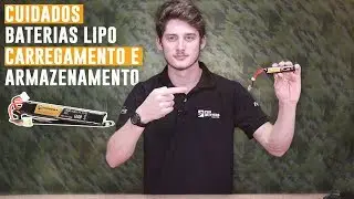 Bateria Lipo Cuidados e como carregar!