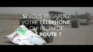Un instant d'inattention, une vie brisée. Conduisez avec responsabilité.[Sensibilisation]