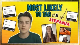 MOST LIKELY TO TAG #5 MET STEFANIA!! | Niels Schlimback