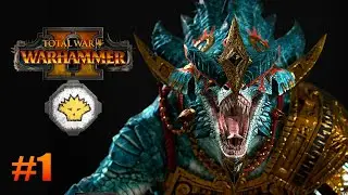 ИЦА. ГОР-РОК. ЛЕГЕНДА ► Total War: WARHAMMER 2 прохождение за людоящеров #1