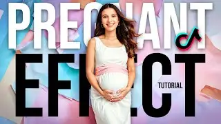 How to Create Pregnancy Filter Trend on TikTok - Pregnant Filter on TikTok Tutorial [2023]