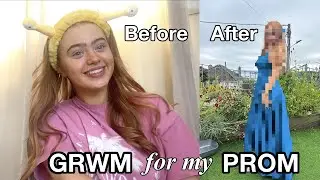 Get ready with me for my Year 11 Prom *Very Late* | Ruby Rose UK