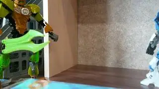 Stop motion #1 битва суржа,  фурно,  роки и сэйтрокса