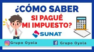 COMO CONSULTAR TUS DECLARACIONES Y PAGOS DE SUNAT - PERU 2021