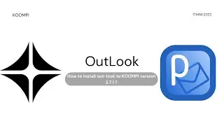 How to install outlook on KOOMPI
