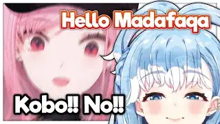 Calli is not happy when Kobo immediately swear after the offcollab stream started !!!