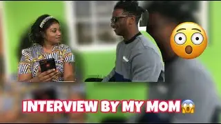 MY MOM INTERVIEWED ME (SHE GOT UPSET)😡😰