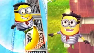 Minion Rush: Niko Minion Avoid Committing Despicable Actions at The Arctic Base & Minion Park