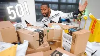 My Massive Tech Unboxing 50! - Holiday Edition!