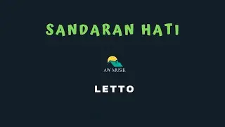 SANDARAN HATI | LETTO (KARAOKE+LYRICS) BY AW MUSIK KEDIRI