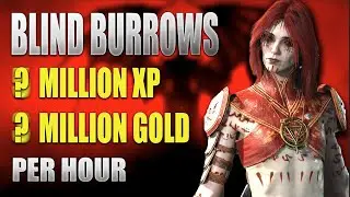 Blind Burrows 1 Hour Farm Results - INSANE XP & Gold - Diablo 4