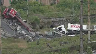 A 30 sube cifra de muertos en Italia tras derrumbe de un puente en Génova