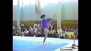 Natasha Sirenko (Kirovohrad) Floor All Around 2000 Ukrainian Olympic Selection Review