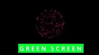 Fireworks Smokey Green Screen Video - Stock Video Footage - No Copyright Animated Videos