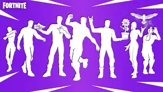 These Legendary Fortnite Dances Have The Best Music! (Black Wings, Sprout of Tune, Keep Em' Cripsy)