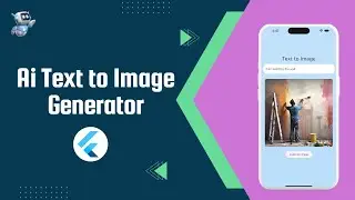 Flutter Text to Image || Flutter AI Image Generator