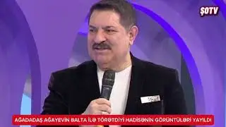 Ağadadaş Ağayevin davasının görüntüləri yayıldı - Son dəqiqə