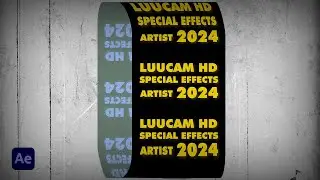 ADVANCED Poster Text TYPOGRAPHY in AFTER EFFECTS CC