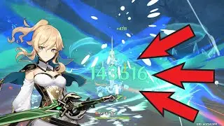 Jean DPS Build Showcase With Jade Cutter
