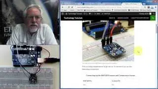 Arduino with Python LESSON 9: Measuring Pressure and Temperature with the BMP180 Sensor