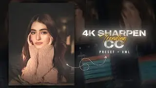 Top 8 Best 4K Sharpen CC🖤 | Preset & XML File | Alight Motion | Rajj Editz |
