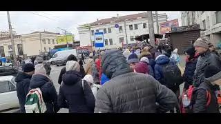 Это уже история. 8 березня. Утро на вокзале Запорожье-1, 08.03.2022