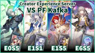 【Honkai: Star Rail】E0S0 Anaxa Hypercarry vs Pure Fiction Kafka | Creator Server