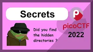 picoCTF 2022 - Web App - Secrets