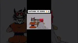 Saitama vs goku 🔥💀 || Everyone is shocked 😳 one punch man & goku is rock 🗿 