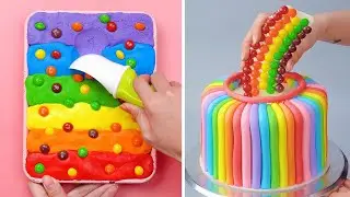 How To Make Rainbow Cake Decorating Ideas | 12 So Yummy Chocolate Cake & Dessert Recipes