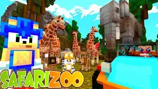 Sonic's SAFARI ZOO Adventure! | Minecraft Sonic And Friends | [50]