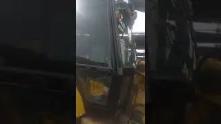 Красим кабину JCB 3 cx часть2