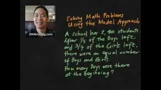 Math Problem and the Model Approach, by Manny Viloria