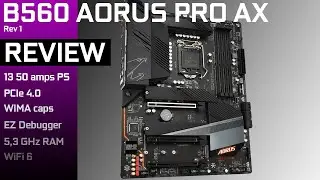 B560 AORUS PRO AX : when budget boards go premium!