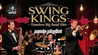 SWING KINGS: Legendary Big Band Music (None stop Jazz Playlist) – Relaxing Vintage Swing