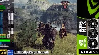 Dragon's Dogma 2 Maximum Settings, Ray Tracing DLSS + FG 4K | RTX 4090 | i9 14900KS