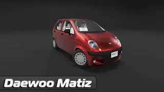 Мод Daewoo Matiz для BeamNG.drive