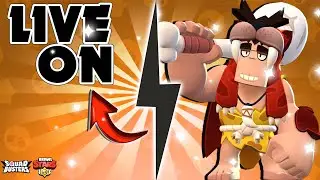 BRAWL STARS E SQUAD BUSTERS 🔴LIVE🔴AVALIANDO AS CONTAS DOS INSCRITOS PARTE 2 + AMISTOSOS