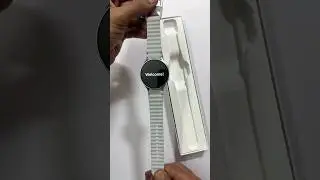 Samsung Galaxy Watch 7 Unboxing - Retail Unit, Silver , LTE