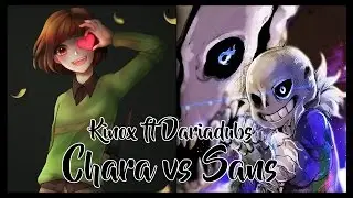 Sans vs Chara. Batallas de Rap (Undertale) | Kinox ft Daria