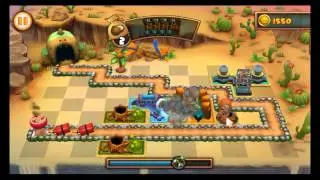 Go Home Dinosaurs! - 2-5 - Walkthrough - 3 steaks! (easy way)
