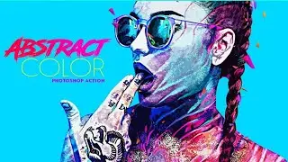 Abstract Color Photoshop Action | The Spectacular Photoshop Actions Bundle | Artixty