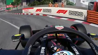 F1 2020 RedBull realistic onboard camera mod in Monaco + replay